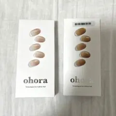 マ*ー様 ohora オホーラ　ネイルシート　2種類セット