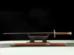 狼王湾刀 武具 刀装具 模造刀 鑑賞用 贈り物 コレクション 高級銅装具