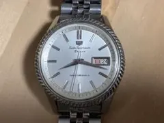 CITIZEN homer dateフルーテッドベゼル稼動品純正ベルトビンテージ 
