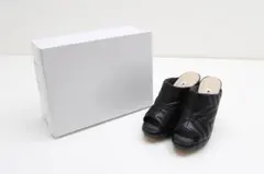 DIANA オープントゥ キルティング サンダル 78-TO2602-01