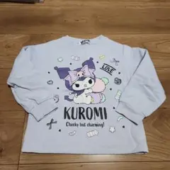 KUROMI 長袖トレーナー 110cm薄紫色