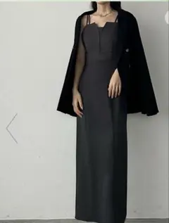 Louere デザインＩラインワンピース