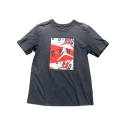 7SM1 AIR JORDAN バスケ　プリントTシャツ　ブラック　S 古着のサムネイル