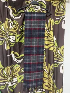 Barbour チェック柄マフラー