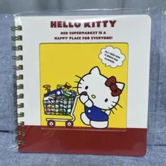 ハローキティ 窓付きスクエアリングノート