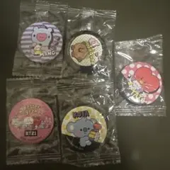くら寿司　BTS BT21 缶バッジ 5点セット
