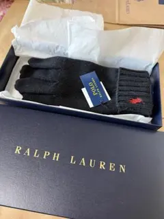きょんさん専用　Ralph Lauren 黒 ニットグローブ
