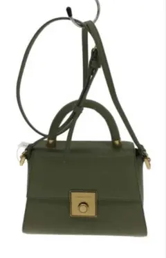 S*i様 Charles & Keith オリーブグリーン ショルダーバッグ　美