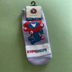大阪万博EXPO 2025 ミャクミャク靴下 23-25cm
