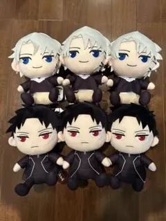 GIGO限定 カグラバチ　おすわりぬいぐるみ　六平千鉱☓5個まとめ売り　新品 GIGO限定 カグラバチ おすわりぬいぐるみ 六平千鉱☓5個まとめ売り