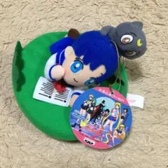 美少女戦士セーラームーン　ぬいぐるみ　水野亜美&ルナのサムネイル