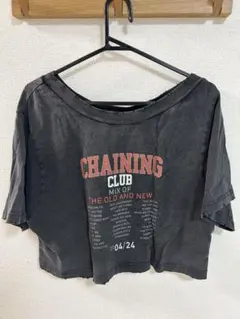 【Kastane】CHAINING CLUB ロゴショートTシャツのサムネイル