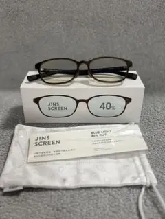 JINS SCREEN ブルーライトカットメガネ 40%
