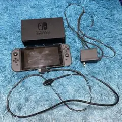ユ*タ様 Nintendo Switch グレー 本体 ACアダプター付き