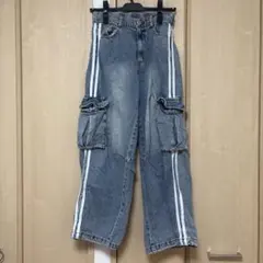 LTXC デニム カーゴパンツ 150cmのサムネイル