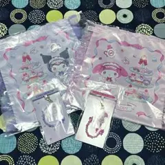 サンリオ 当たりくじ 一番くじ クロミ マイメロ トート ビーズチャーム セット