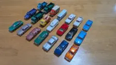 ビンテージ】50年前のミニカー24台セット - メルカリ