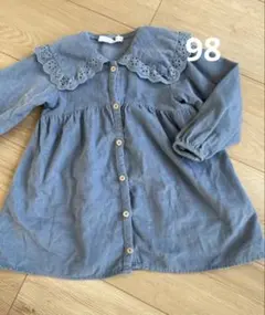 zara baby ザラベイビー　コーデュロイワンピース　ザラキッズ