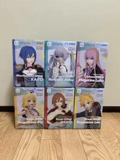 SEGA バーチャルシンガー フィギュア 6体セット