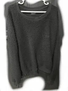 zara ダメージ　ニット