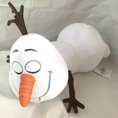 アナと雪の女王　オラフ　ぬいぐるみ　寝そべり　クリスマス　プレゼント