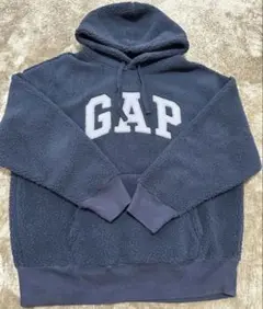 GAP ネイビー フリースパーカー Mサイズ