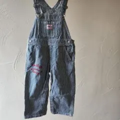 DOUBLE.B ストライプオーバーオール 95cm