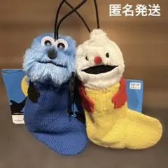 パペットスンスン　すっぽりソックスマスコット　スンスン&ノンノン(イエロー)