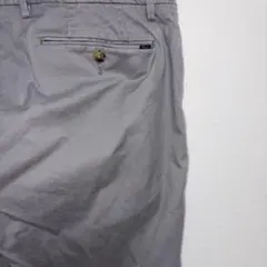 【美品】ポロ ラルフローレン ストレッチ チノパン グレー W34 L30