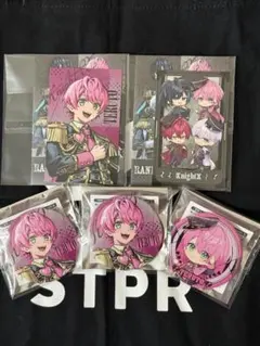 騎士Ｘ(てるとくん)フォトカード＆缶バッジセット