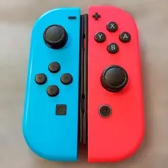 【美品純正完動品】任天堂 Joy-Con コントローラー 青赤⑭