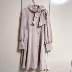 春色♡リボンロールカラーワンピース