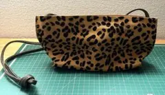 ショルダーバッグ　レオパード　ヒョウ柄