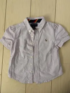Ralph Lauren 半袖シャツ 2T 薄い紫