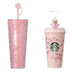 スタバ 桜 カラーチェンジングカップ+リユーザブルカップ＆キャップ 3点セット