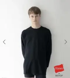 Hanes for BIOTOP Comfort Crew Neckのサムネイル