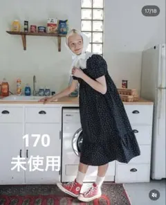 【新品未使用】soft cheese 花柄ワンピース　170cm ソフトチーズ