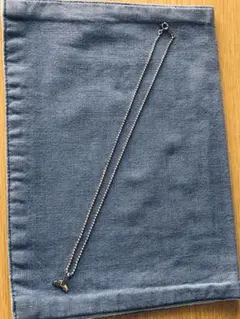 シルバー925 クジラの尾モチーフ ネックレス