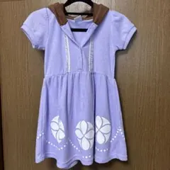 ディズニー　ちいさなプリンセスソフィア　なりきりワンピース　120cm