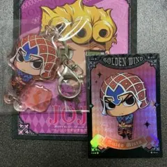 メルカリ最安！ジョジョの奇妙な冒険【中国限定ぷっくりキーホルダー　ミスタ】