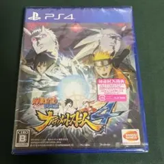 【未開封】NARUTO疾風伝　ナルティメットストーム4 プレステ4 ソフト