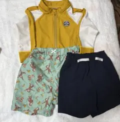 petit main 水着・ラッシュガードセット 90cm