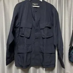 WORKER CLOTHING SUPPLY ミリタリージャケット ネイビーのサムネイル