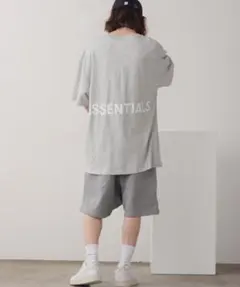 fog essentials グレー オーバーサイズ big tee S