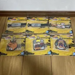 一番くじ NARUTO ナルト疾風伝 H賞ラバーアソート全6種コンプ