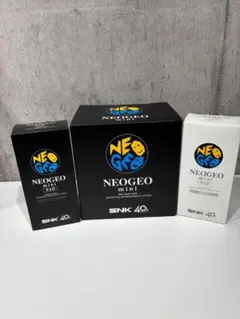 ネオジオミニ 本体セット 純正パッド(白)＆純正パッド(黒)