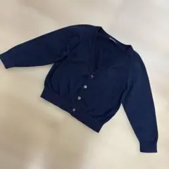 familiar ファミリア　紺　ネイビー　カーディガン　120