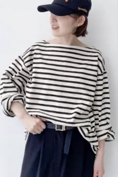 美品✨アパルトモン GOOD GRIEF! ボーダー カットソー GOOD GRIEF!/グッド グリーフ】 Border Long Sleeve Tee（Tシャツ