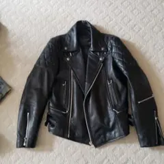 billyさま専用】HEAVY ライダース36/牛革/BLK/ヘヴィー - メルカリ