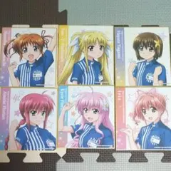 魔法少女リリカルなのはReflection ミニ色紙セット　ローソン制服